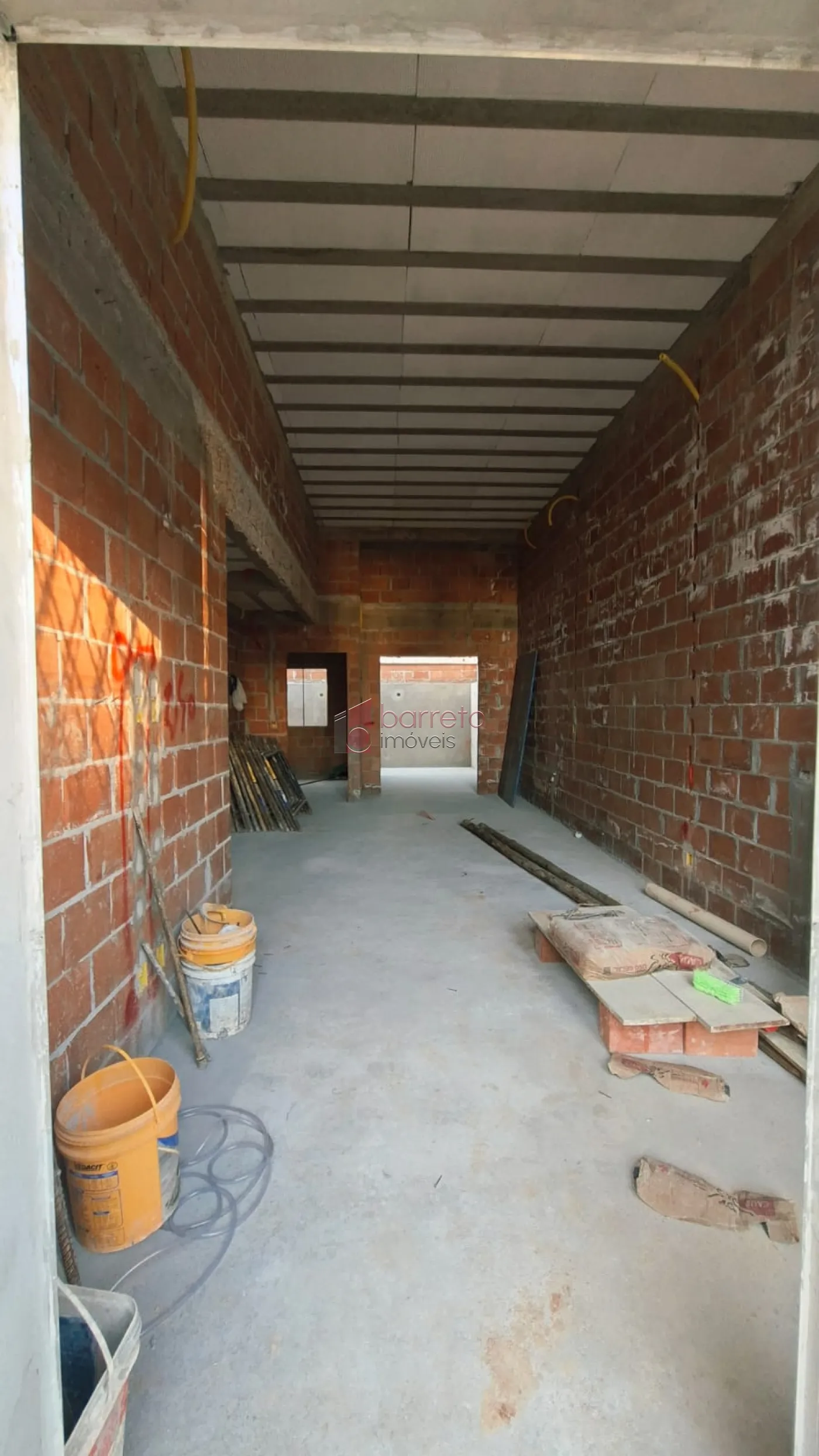 CASA TÉRREA EM CONSTRUÇÃO PARA VENDA NO RESIDENCIAL SANTA GIOVANA – JUNDIAÍ/SP