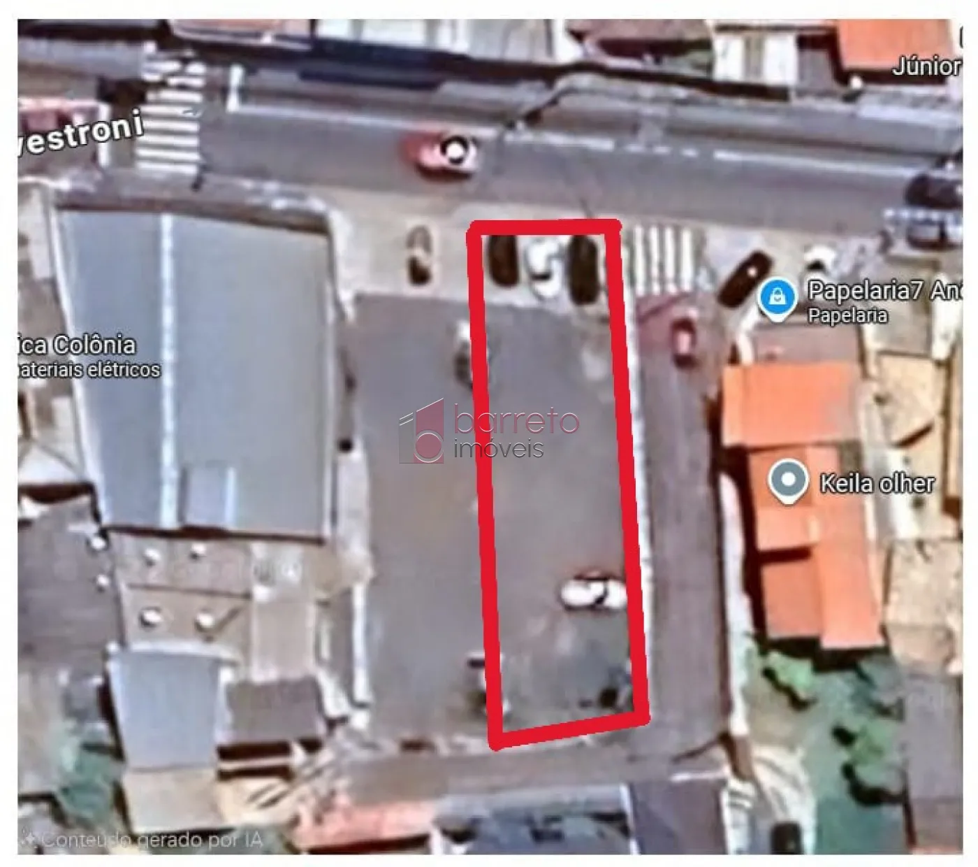 TERRENO COMERCIAL PARA VENDA NO JARDIM PACAEMBÚ – JUNDIAÍ/SP