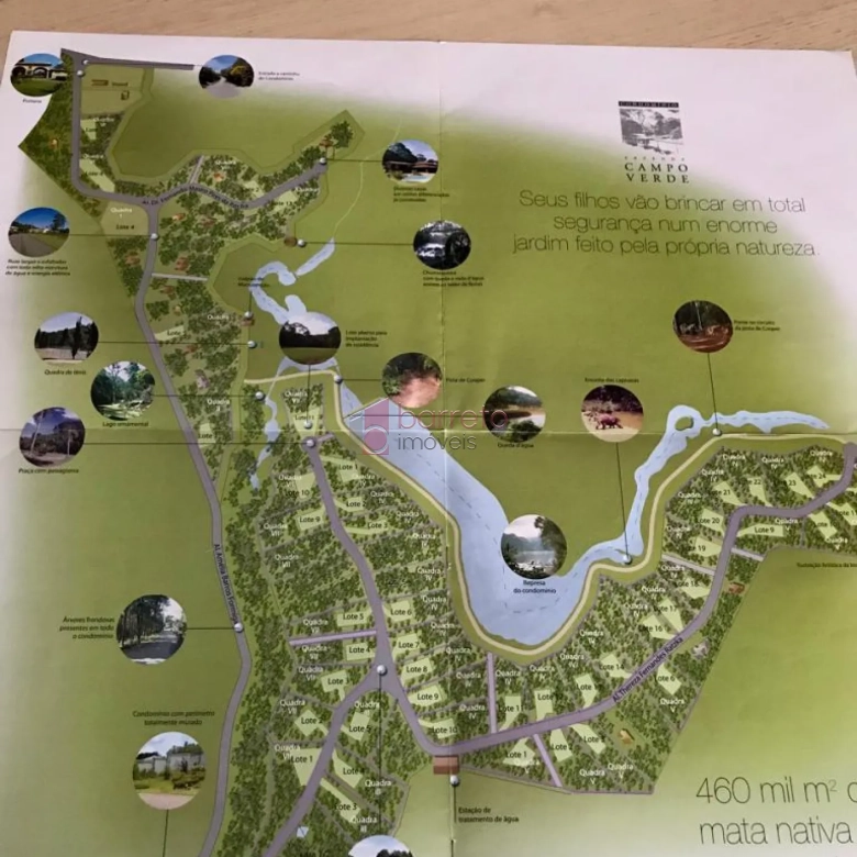 TERRENO PARA VENDA NO CONDOMÍNIO FAZENDA CAMPO VERDE – JUNDIAÍ/SP