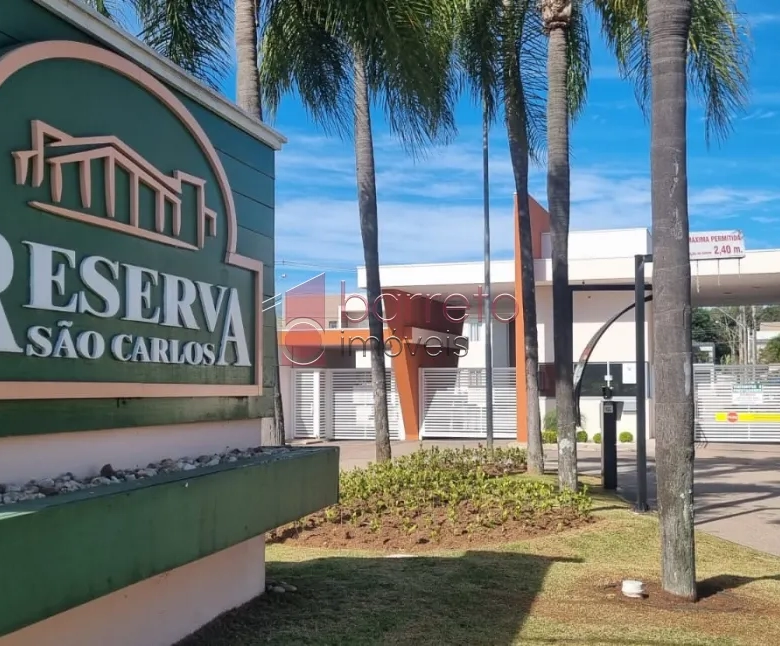 TERRENO À VENDA NO CONDOMÍNIO RESERVA DE SÃO CARLOS EM JUNDIAÍ/SP