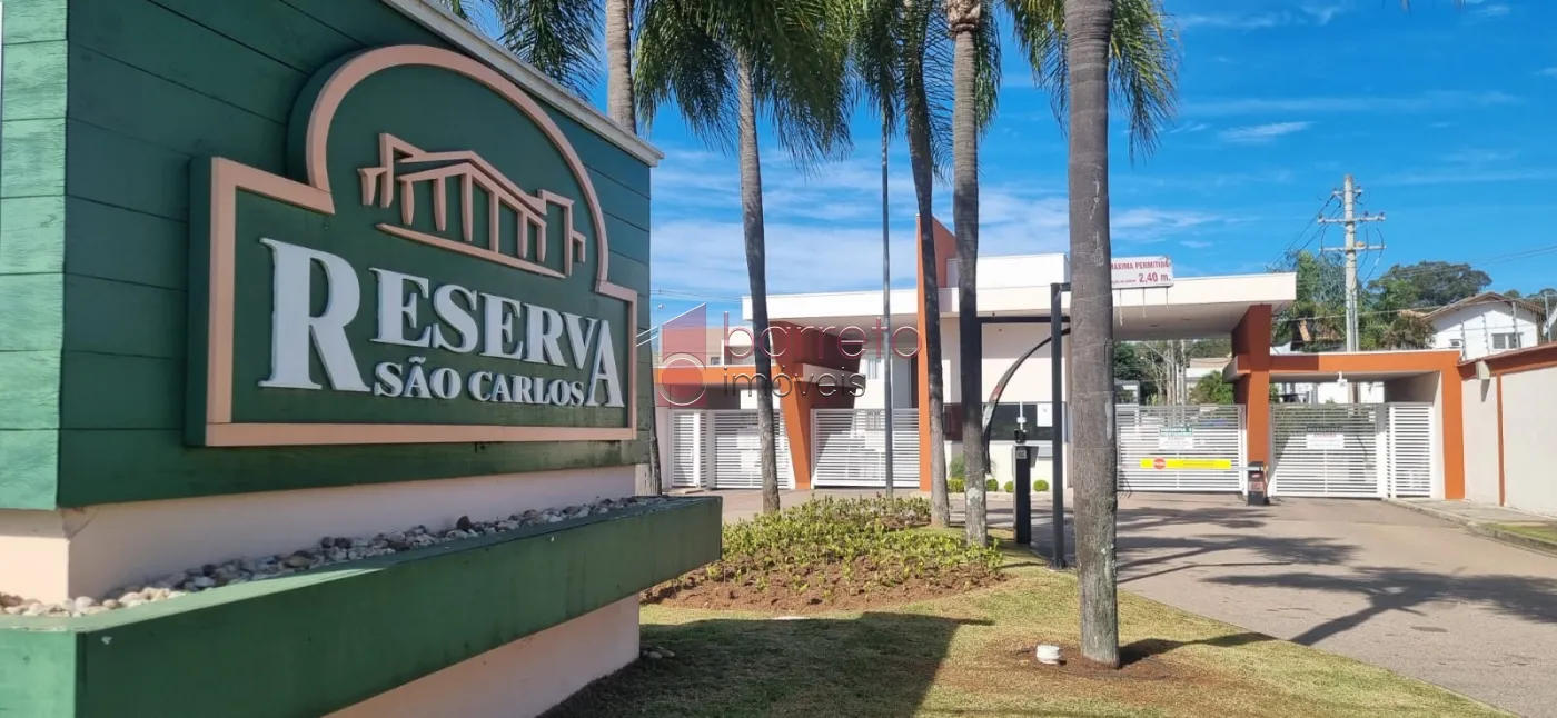 TERRENO À VENDA NO CONDOMÍNIO RESERVA DE SÃO CARLOS EM JUNDIAÍ/SP