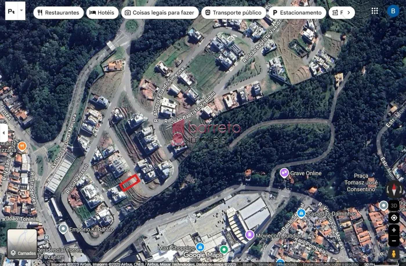 TERRENO A VENDA NO CONDOMÍNIO BOSQUE DO HORTO – JUNDIAÍ/SP