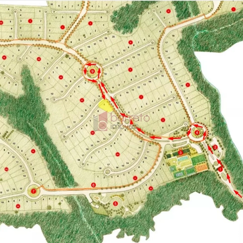 TERRENO PARA VENDA NO CONDOMÍNIO TERRAS DA ALVORADA –  JUNDIAÍ/SP