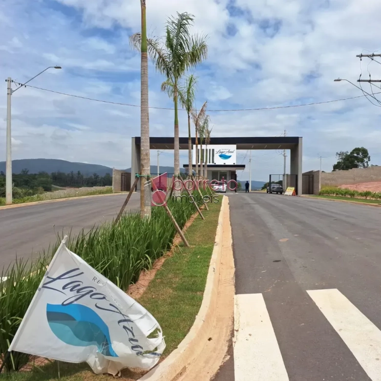 TERRENO PARA VENDA NO CONDOMÍNIO RESIDENCIAL LAGO AZUL EM JUNDIAÍ/SP