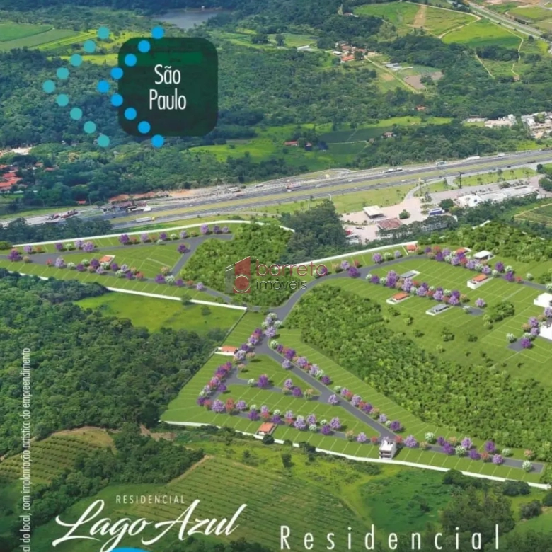 TERRENO À VENDA NO CONDOMÍNIO LAGO AZUL – JUNDIAÍ/SP