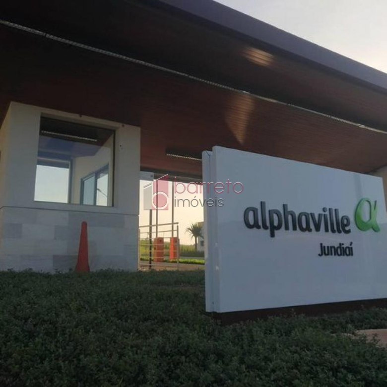 TERRENO PARA VENDA NO CONDOMÍNIO ALPHAVILLE 1 – JUNDIAÍ/SP