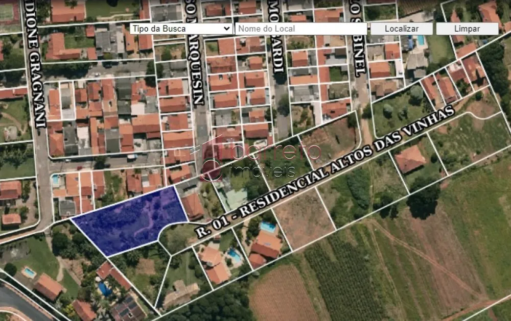 TERRENO À VENDA NO BAIRRO CAXAMBU EM JUNDIAÍ/SP