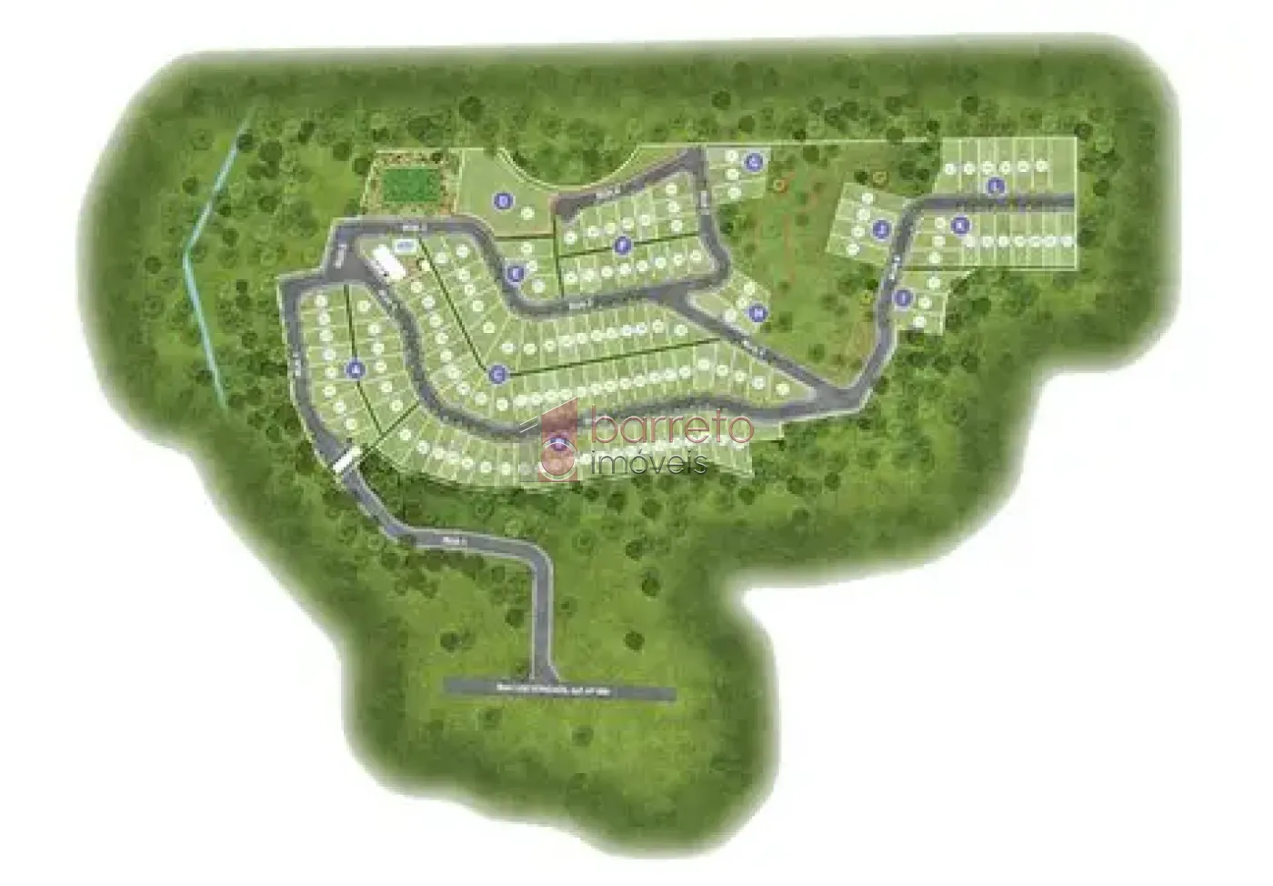 TERRENO À VENDA NO CONDOMÍNIO RESERVA JATOBÁS EM LOUVEIRA/SP