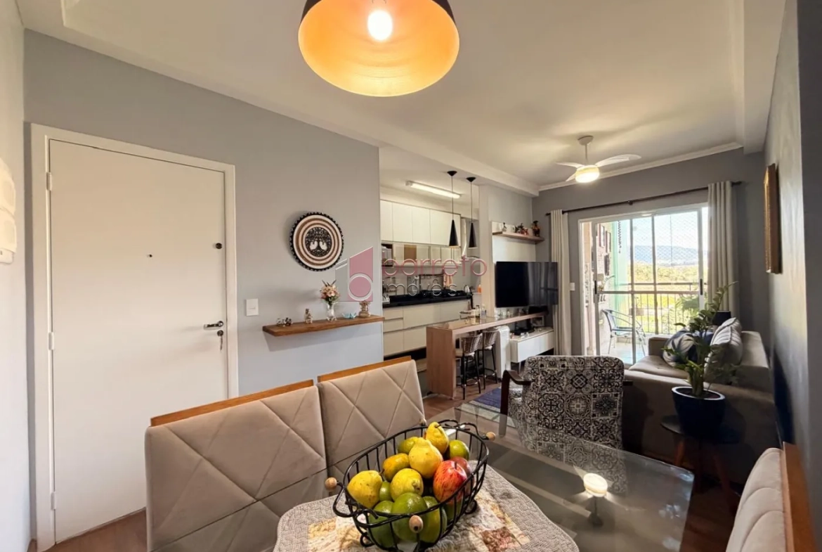 APARTAMENTO À VENDA NO CONDOMÍNIO FLEX I EM JUNDIAÍ/SP