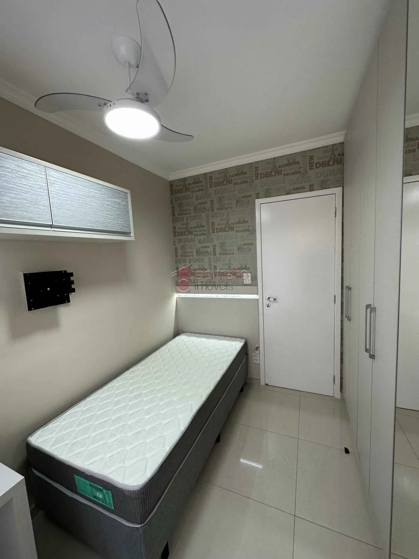 APARTAMENTO MOBILIADO PARA LOCAÇÃO NO CONDOMÍNIO PREMIATTO – JUNDIAÍ/SP