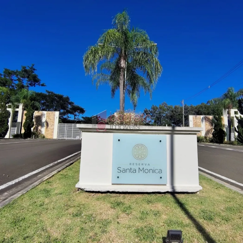 TERRENO À VENDA NO CONDOMÍNIO RESERVA SANTA MÔNICA EM ITUPEVA/SP