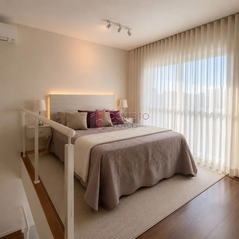 APARTAMENTO À VENDA – 01 QUARTO COM CLOSET – VIVERE DUPLEX – JUNDIAÍ/SP