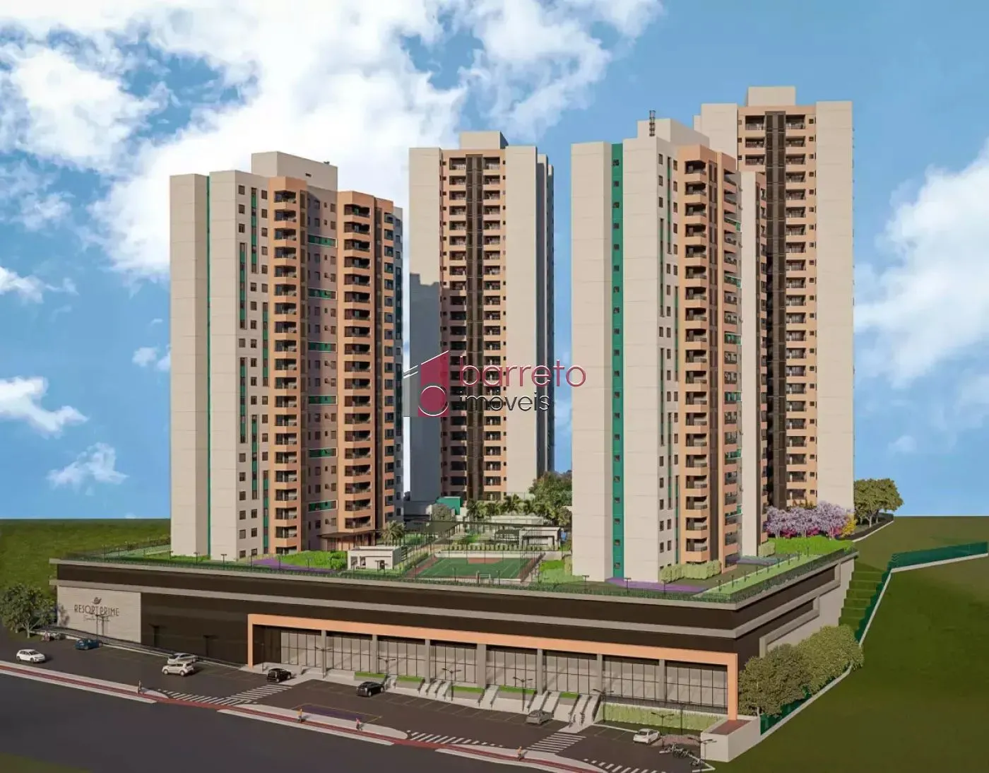 APARTAMENTO À VENDA NO CONDOMÍNIO RESORT PRIME NO BAIRRO ENGORDADOURO EM JUNDIAÍ/SP