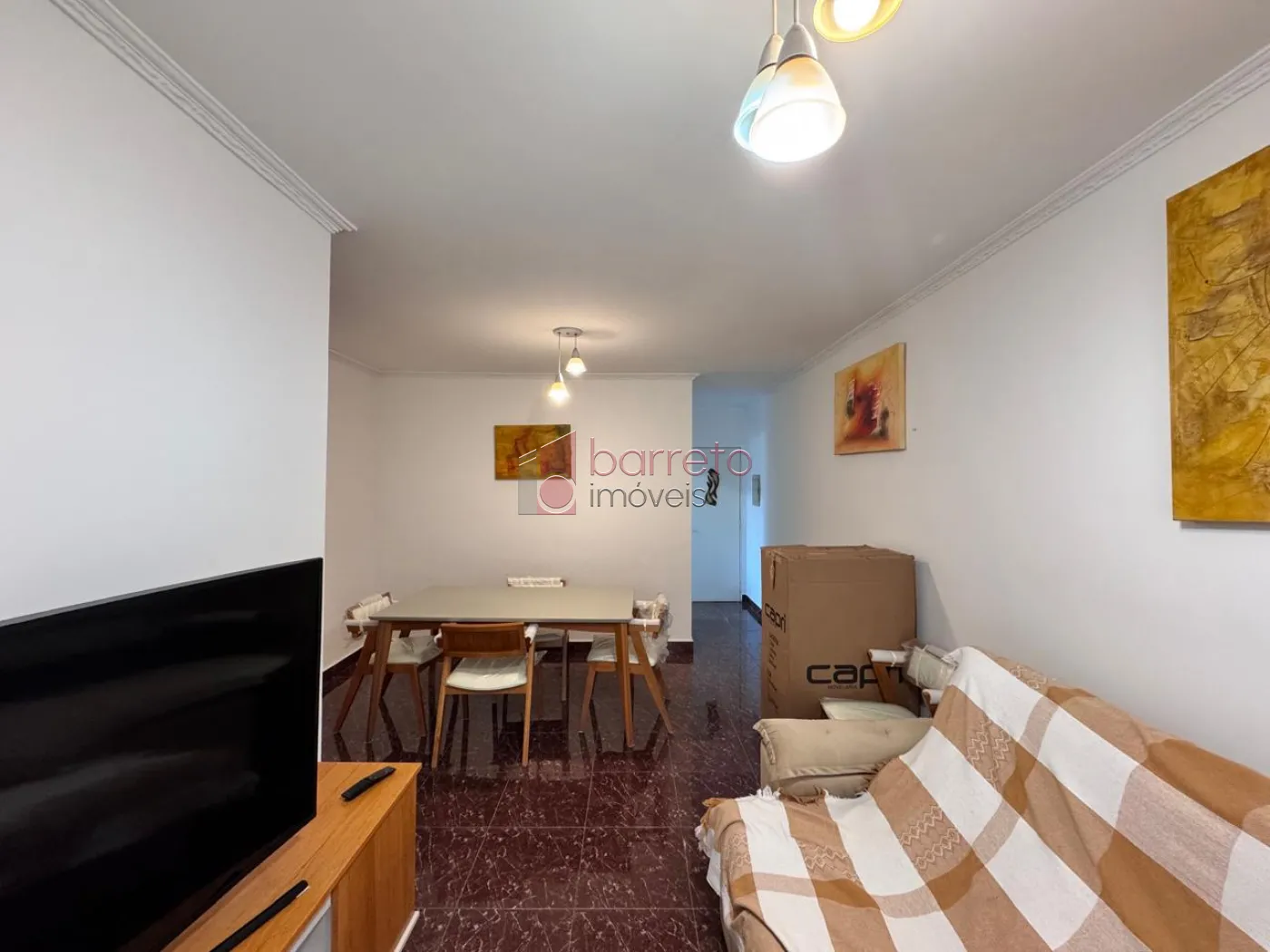 APARTAMENTO MOBILIADO PARA LOCAÇÃO E VENDA NO CONDOMÍNIO NOVE DE JULHO II – JUNDIAÍ/SP