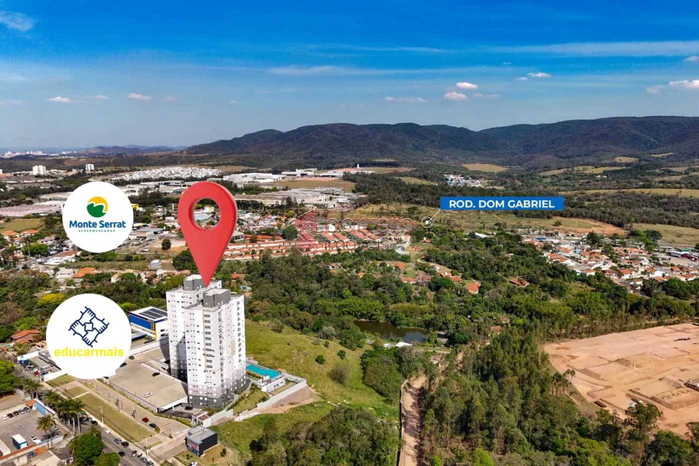 APARTAMENTO COM 02 QUARTOS À VENDA NO RESIDENCIAL LA SIERRA – MEDEIROS – JUNDIAÍ/SP