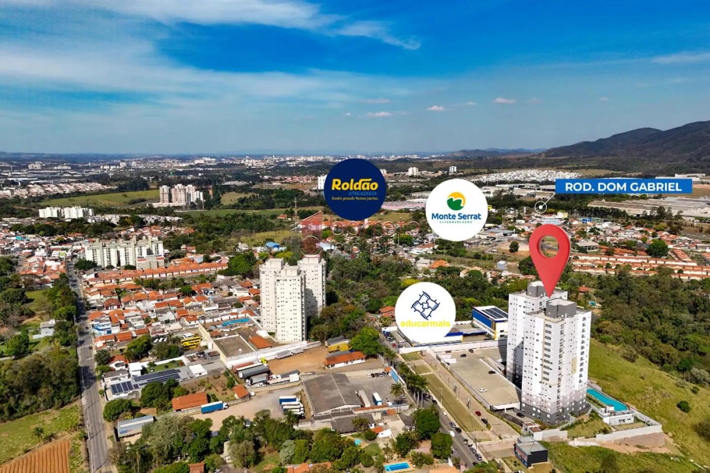 APARTAMENTO COM 02 QUARTOS À VENDA NO RESIDENCIAL LA SIERRA – MEDEIROS – JUNDIAÍ/SP