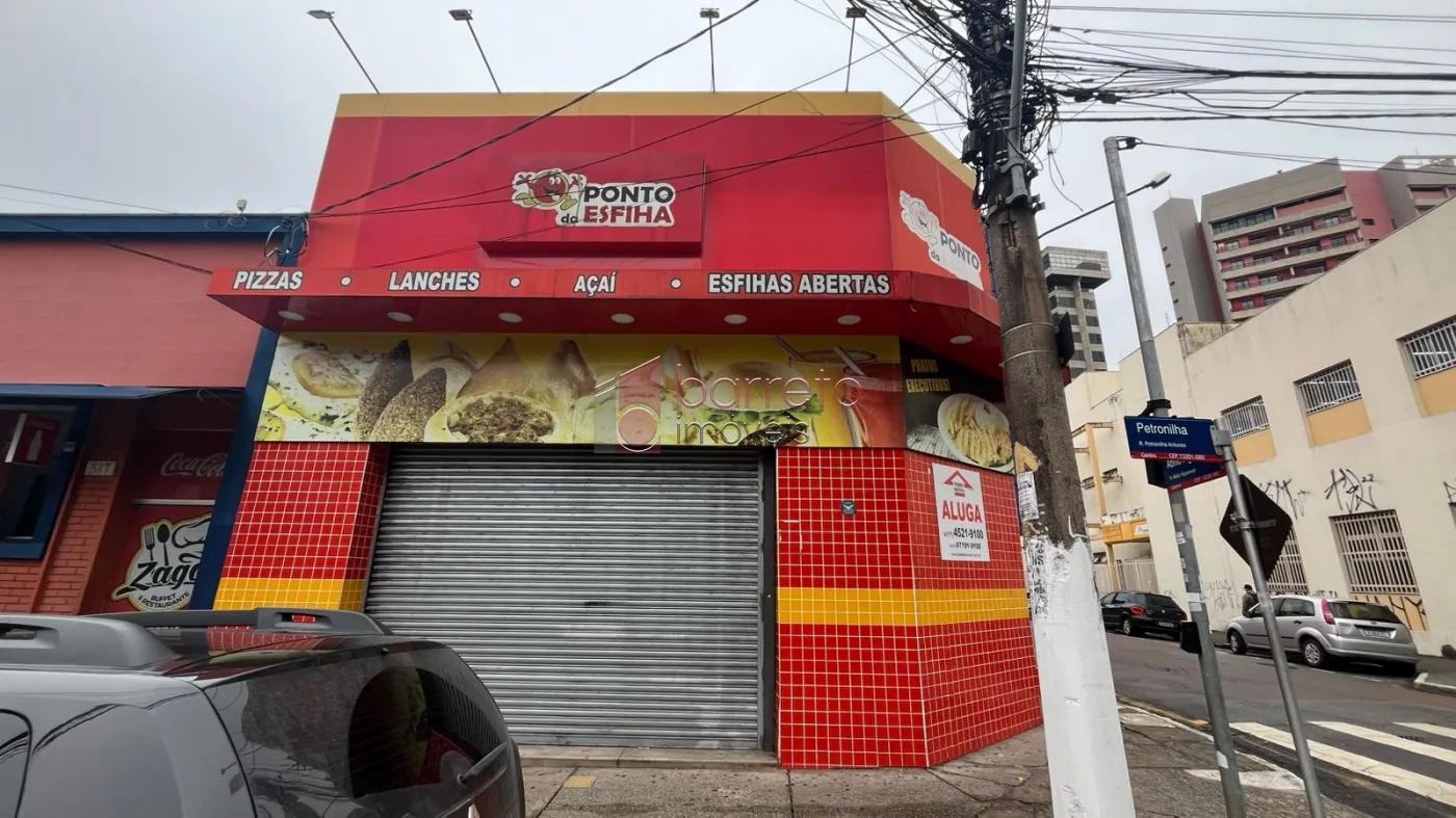SALÃO COMERCIAL PARA LOCAÇÃO NA REGIÃO CENTRAL – JUNDIAÍ/SP