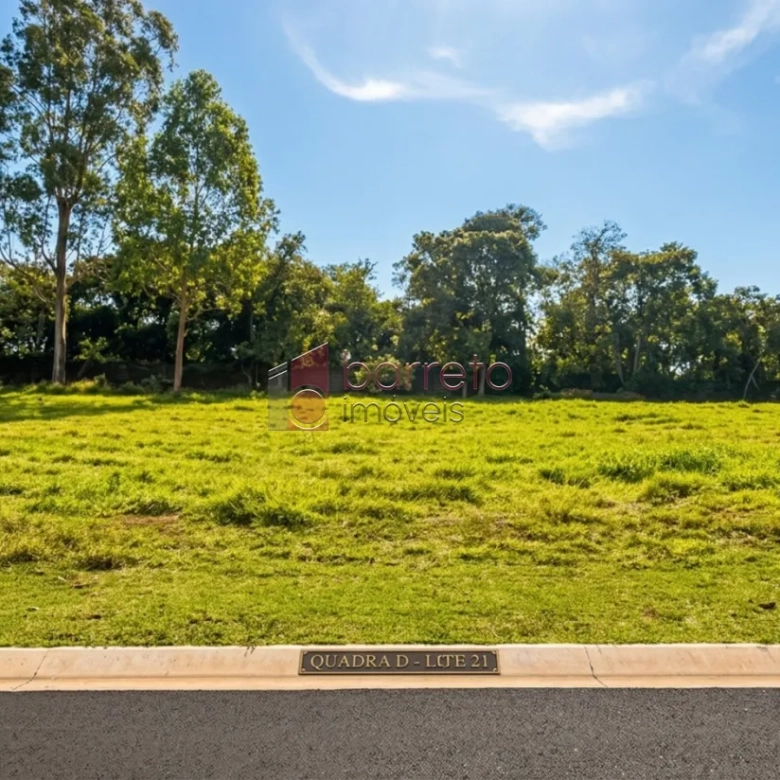 TERRENO À VENDA NO CONDOMÍNIO TERRAS DO CAXAMBÚ EM JUNDIAÍ/SP