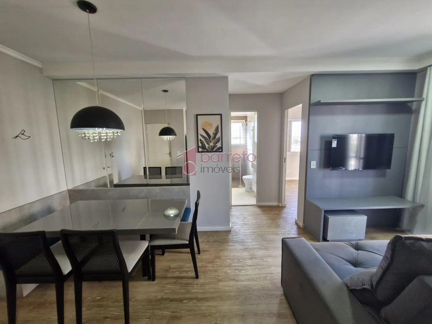 APARTAMENTO MOBILIADO PARA LOCAÇÃO NO CONDOMÍNIO BELLUNO – JUNDIAÍ/SP