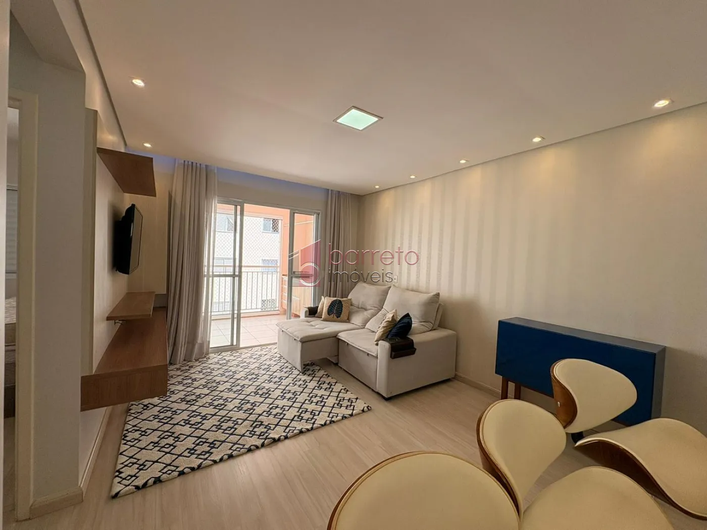 APARTAMENTO MOBILIADO PARA LOCAÇÃO NO CONDOMÍNIO PALAZZO REALE – JUNDIAÍ/SP