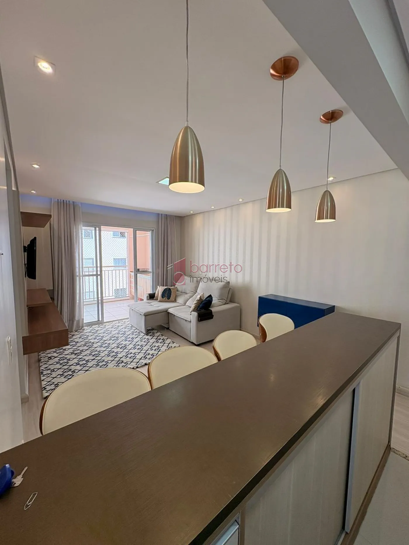 APARTAMENTO MOBILIADO PARA LOCAÇÃO NO CONDOMÍNIO PALAZZO REALE – JUNDIAÍ/SP