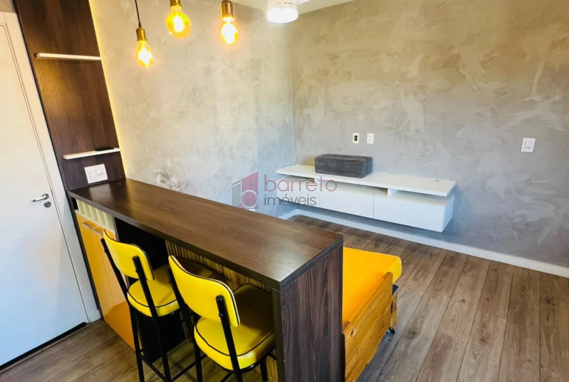 APARTAMENTO MOBILIADO PARA LOCAÇÃO NO RESIDENCIAL TOPÁZIO – JUNDIAÍ/SP