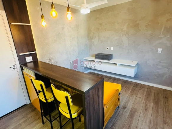 APARTAMENTO MOBILIADO PARA LOCAÇÃO NO RESIDENCIAL TOPÁZIO – JUNDIAÍ/SP