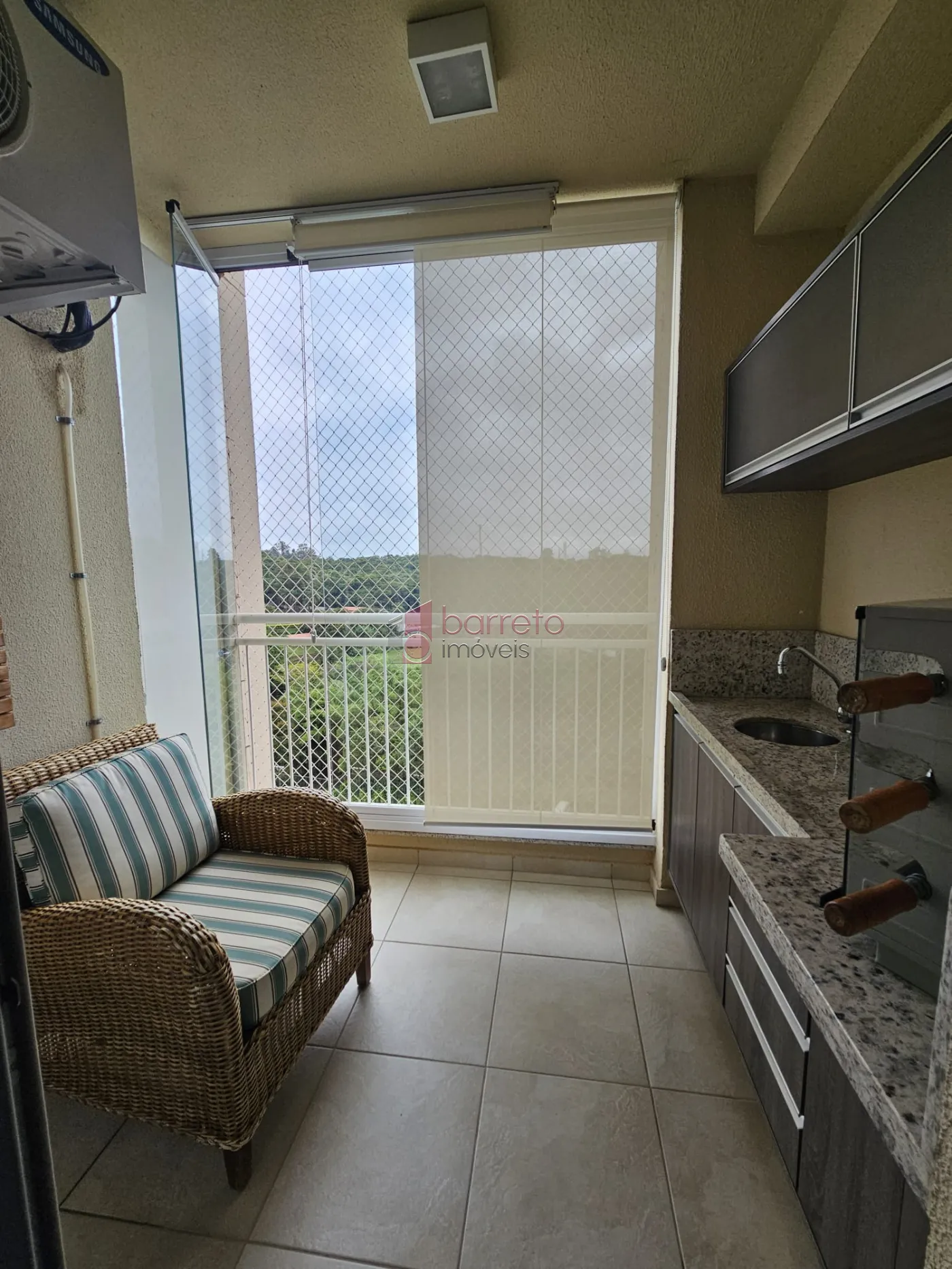 APARTAMENTO MOBILIADO PARA LOCAÇÃO NO CONDOMÍNIO HANBURY – JUNDIAÍ/SP