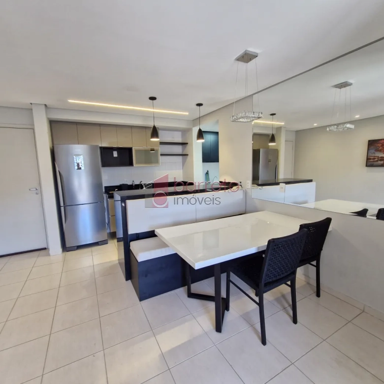 APARTAMENTO MOBILIADO PARA LOCAÇÃO NO CONDOMÍNIO MONTE BIANCO – JUNDIAÍ/SP
