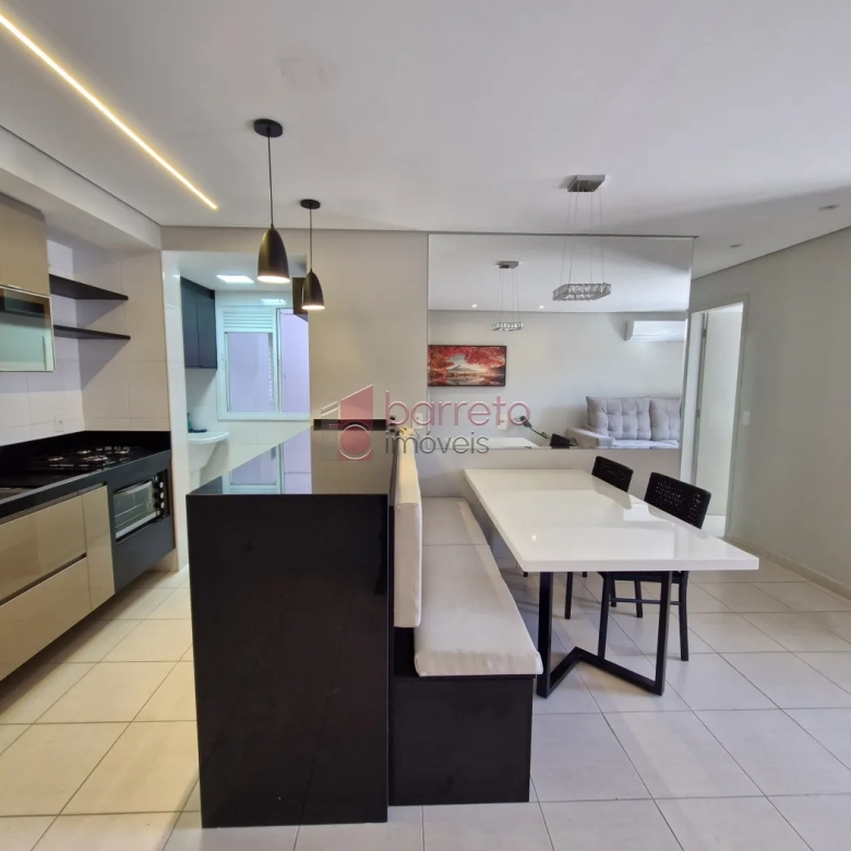 APARTAMENTO MOBILIADO PARA LOCAÇÃO NO CONDOMÍNIO MONTE BIANCO – JUNDIAÍ/SP