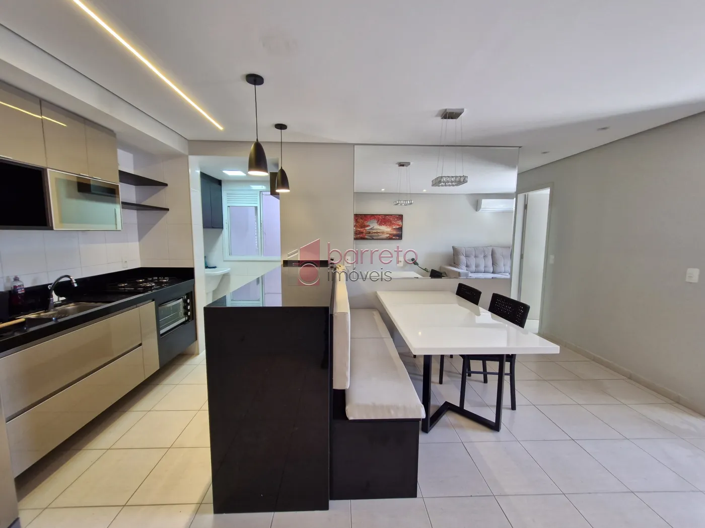 APARTAMENTO MOBILIADO PARA LOCAÇÃO NO CONDOMÍNIO MONTE BIANCO – JUNDIAÍ/SP