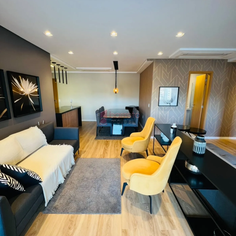 APARTAMENTO MOBILIADO PARA LOCAÇÃO NO CONDOMÍNIO ODEON – JUNDIAÍ/SP