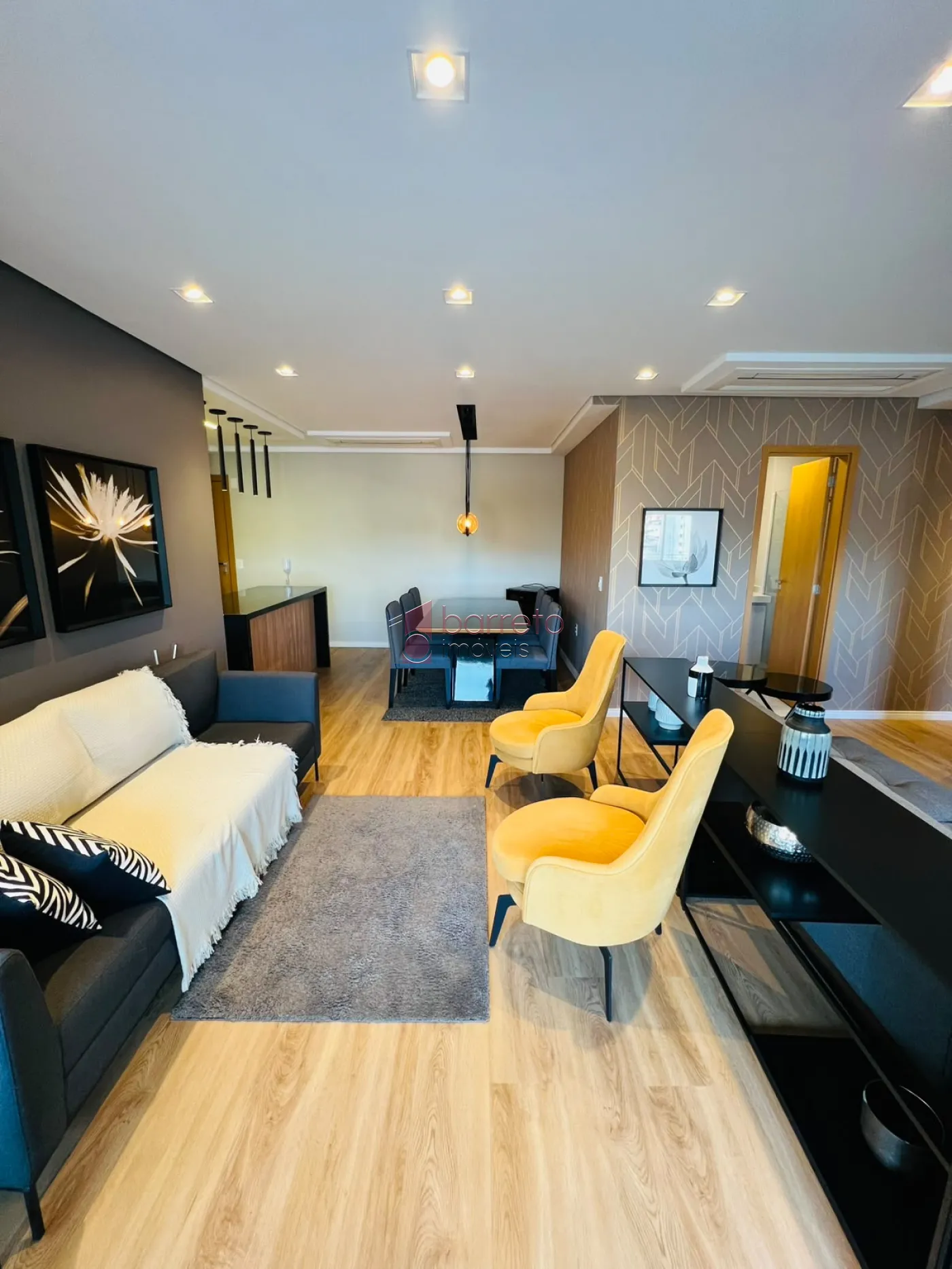 APARTAMENTO MOBILIADO PARA LOCAÇÃO NO CONDOMÍNIO ODEON – JUNDIAÍ/SP