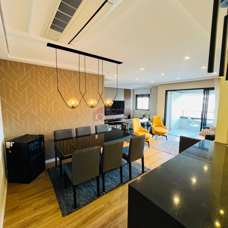 APARTAMENTO MOBILIADO PARA LOCAÇÃO NO CONDOMÍNIO ODEON – JUNDIAÍ/SP