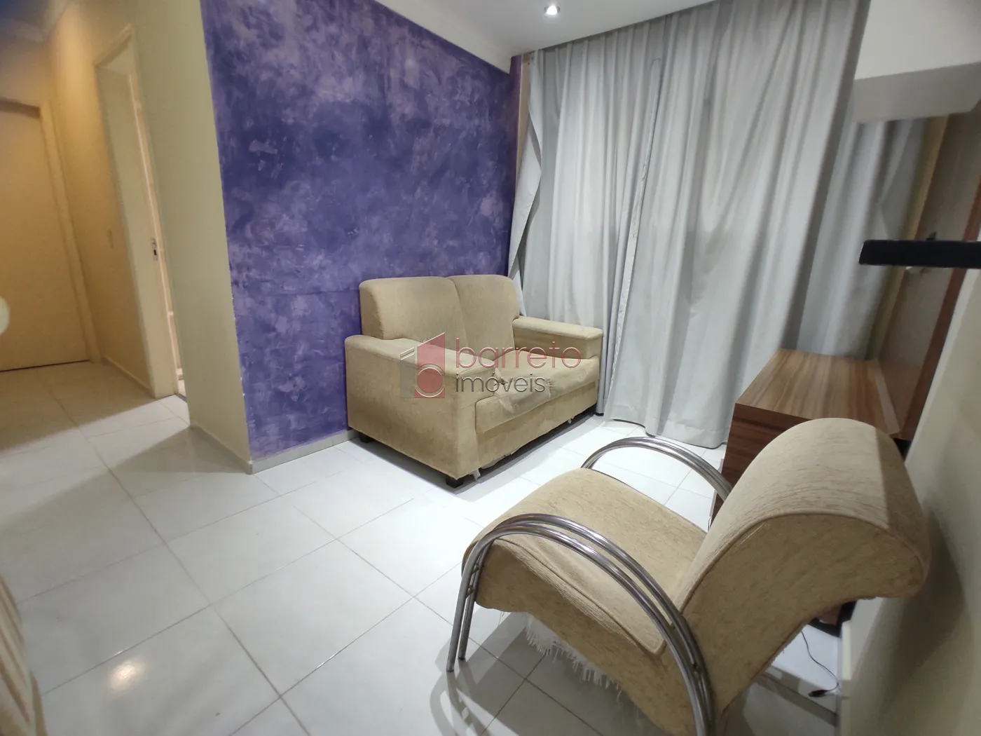 APARTAMENTO MOBILIADO PARA LOCAÇÃO NO CONDOMÍNIO SPAZIO JARDIM DE TRENTO – JUNDIAÍ/SP