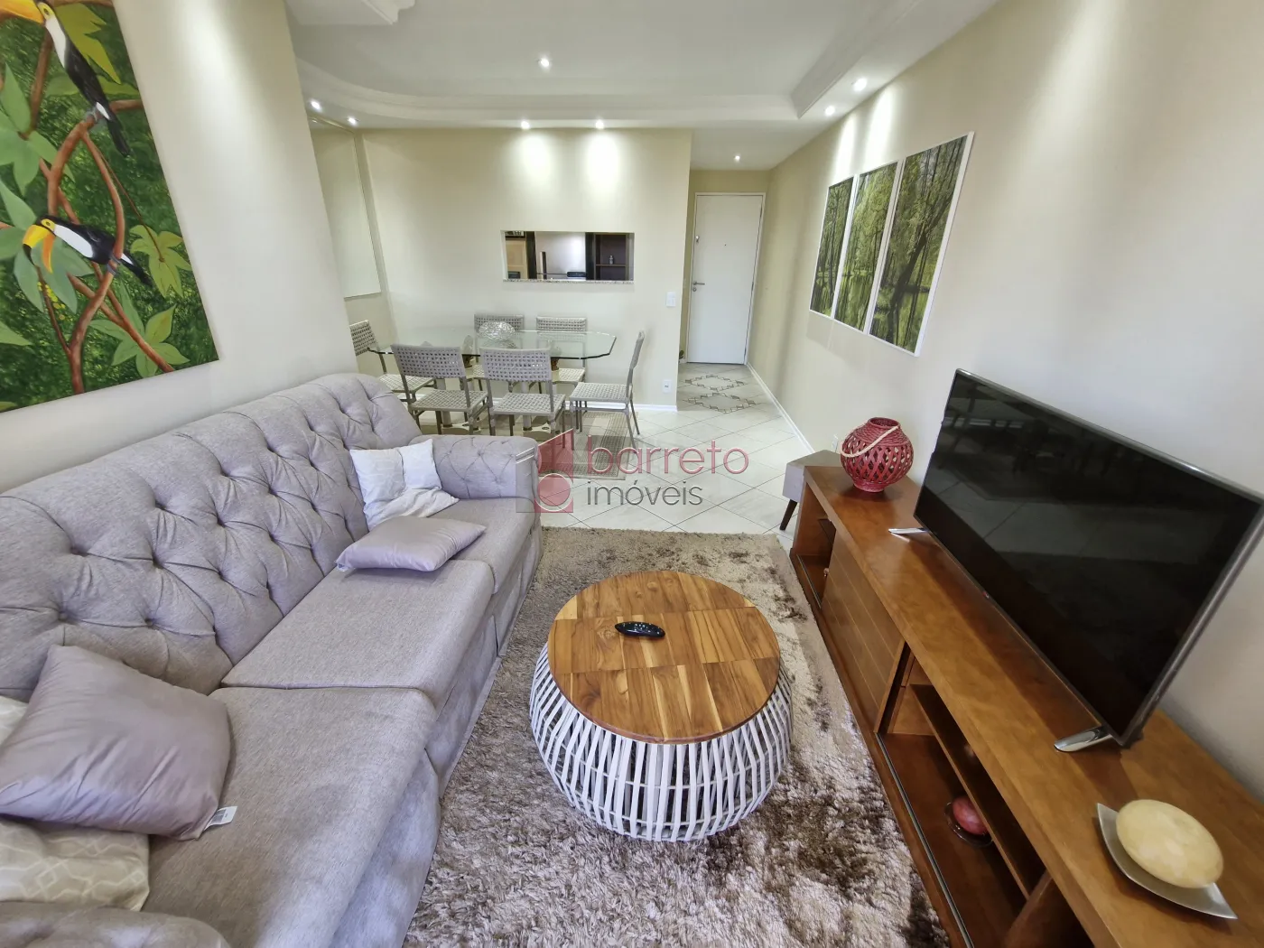APARTAMENTO TOTALMENTE MOBILIADO PARA LOCAÇÃO NO VILLAGGIO DI FIRENZE – JUNDIAÍ/SP