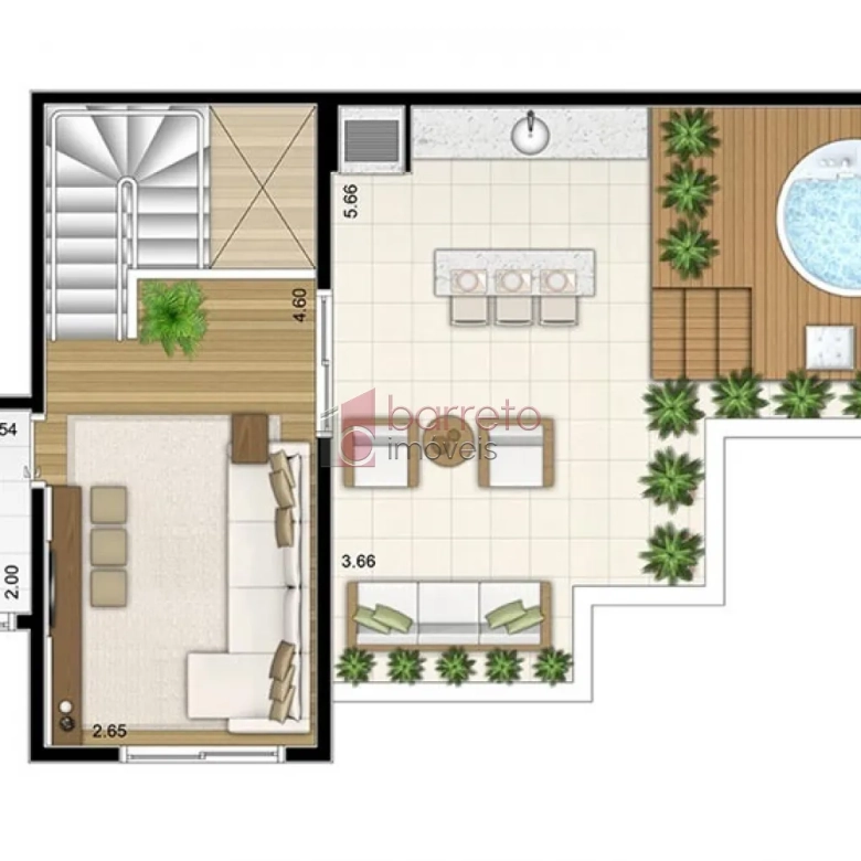 APARTAMENTO COBERTURA À VENDA NO CONDOMÍNIO FATTO I TORRES DE SÃO JOSÉ EM JUNDIAÍ/SP