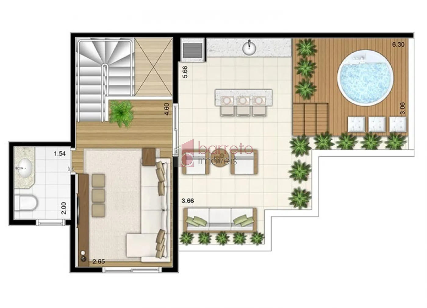 APARTAMENTO COBERTURA À VENDA NO CONDOMÍNIO FATTO I TORRES DE SÃO JOSÉ EM JUNDIAÍ/SP