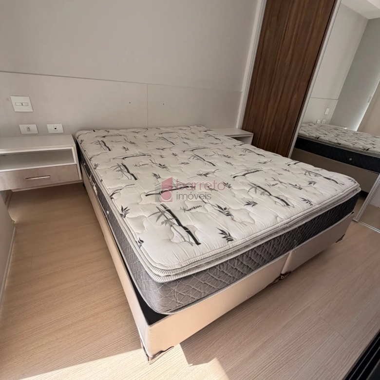 FLAT SEMI MOBILIADO PARA LOCAÇÃO NO CONDOMÍNIO IN DESING NA VILA ARENS – JUNDIAÍ/SP