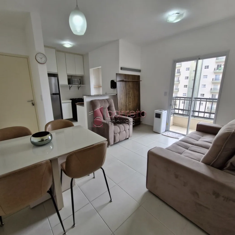 APARTAMENTO MOBILIADO PARA LOCAÇÃO NO CONDOMÍNIO VIVARTE MEDEIROS – JUNDIAÍ/SP