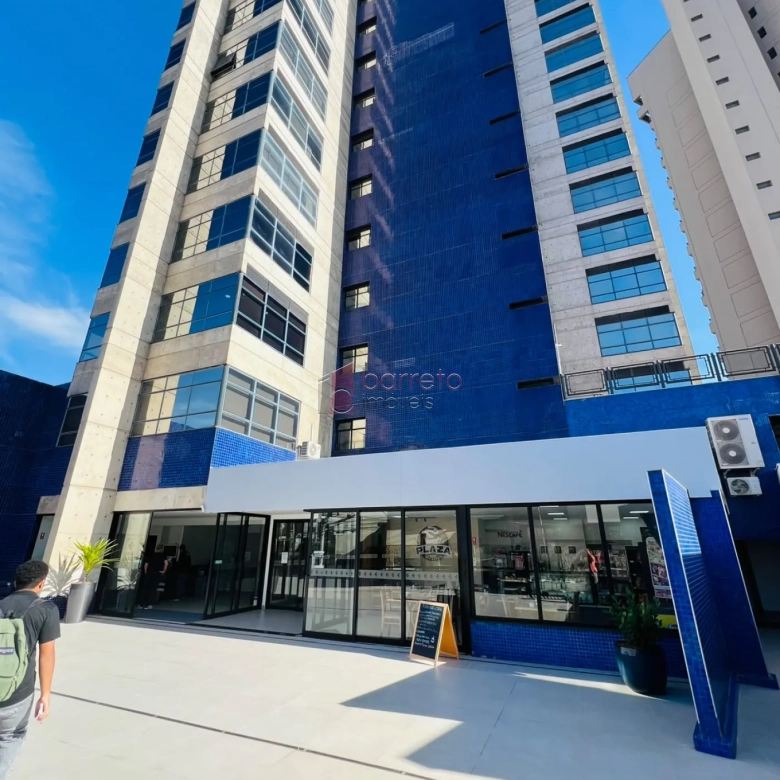 SALA COMERCIAL COM AREA COMUM COMPARTILHADA COM SALA 2 MOBILIADA PARA LOCAÇÃO NO CONDOMÍNIO NINO PLAZA – JUNDIAÍ/SP