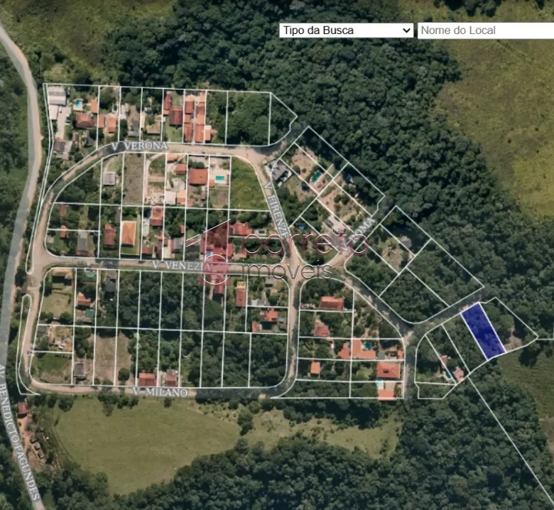 TERRENO À VENDA NO LOTEAMENTO PIEMONTE/BAIRRO CHAMPIRRA – JUNDIAÍ/SP