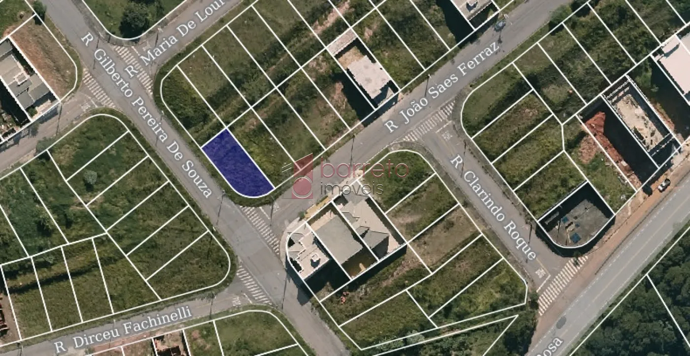 LOTE DE ESQUINA À VENDA NO LOTEAMENTO IPANEMA – JUNDIAÍ/SP