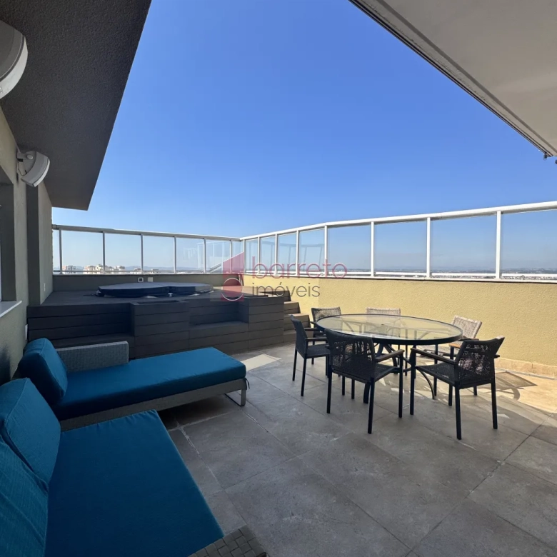 COBERTURA DUPLEX MOBILIADA PARA VENDA E LOCAÇÃO NO CONDOMÍNIO GOLDEN GARDEN – JUNDIAÍ/SP