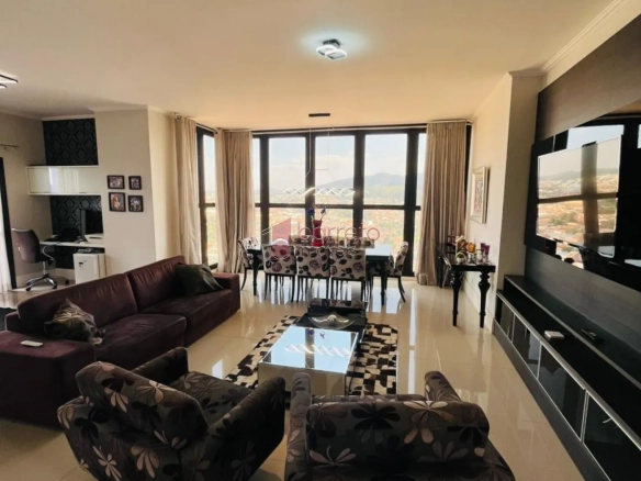 COBERTURA DUPLEX MOBILIADA PARA LOCAÇÃO NO CONDOMÍNIO ANITA GARIBALDI – JUNDIAÍ/SP