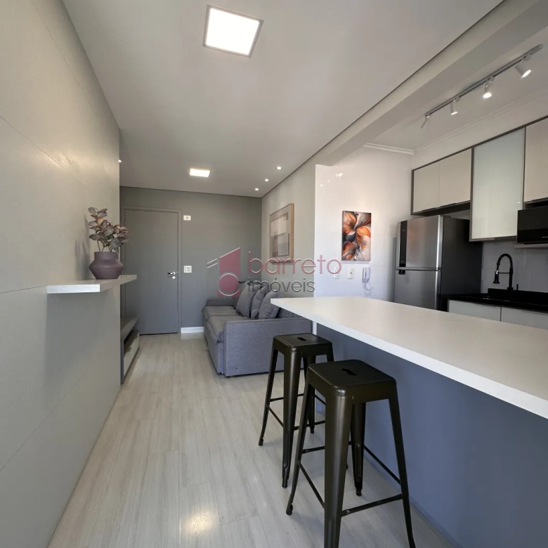 FLAT MOBILIADO PARA LOCAÇÃO NO IN DESIGN RESIDENCE – JUNDIAÍ/SP