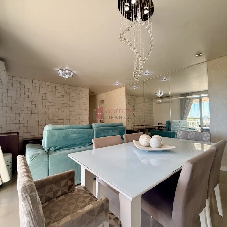 APARTAMENTO MOBILIADO À VENDA NO CONDOMÍNIO RESORT SANTA ÂNGELA EM JUNDIAÍ/SP