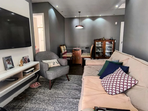 APARTAMENTO SEMI MOBILIADO PARA VENDA E LOCAÇÃO NO CONDOMÍNIO PLENO – JUNDIAÍ/SP