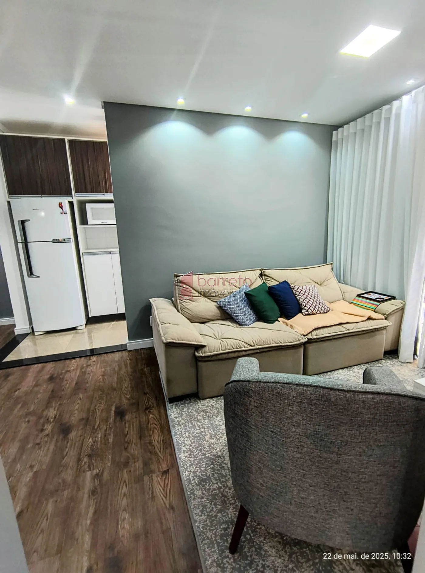 APARTAMENTO SEMI MOBILIADO PARA VENDA E LOCAÇÃO NO CONDOMÍNIO PLENO – JUNDIAÍ/SP