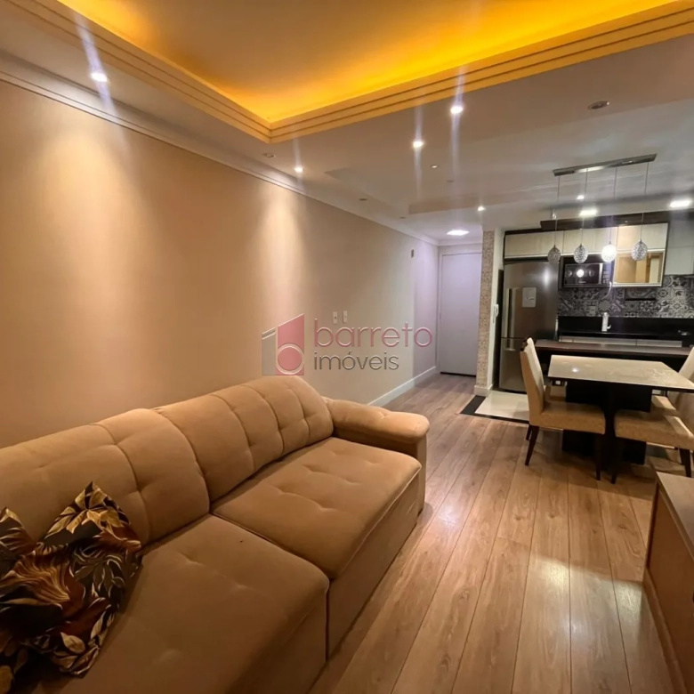 APARTAMENTO SEMI MOBILIADO PARA LOCAÇÃO NO CONDOMÍNIO JARDIM CONQUISTA – JUNDIAÍ/SP